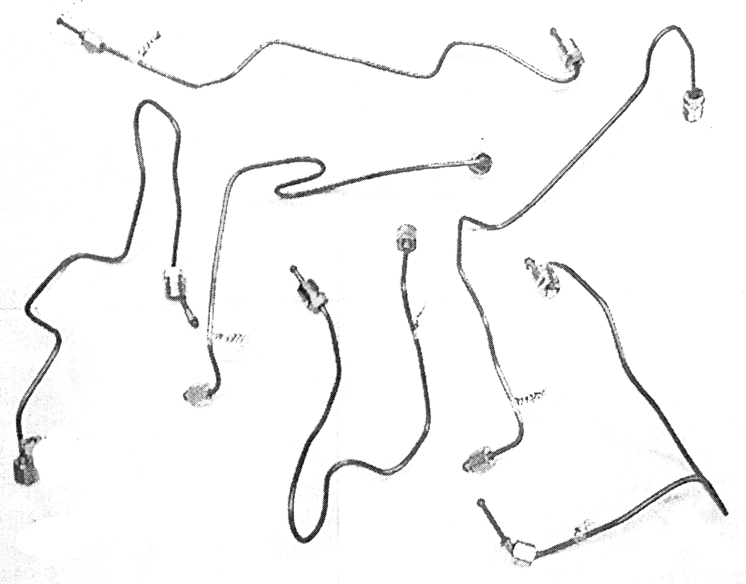 JGO. DE TUBOS DE COMBUSTIBLE ISB