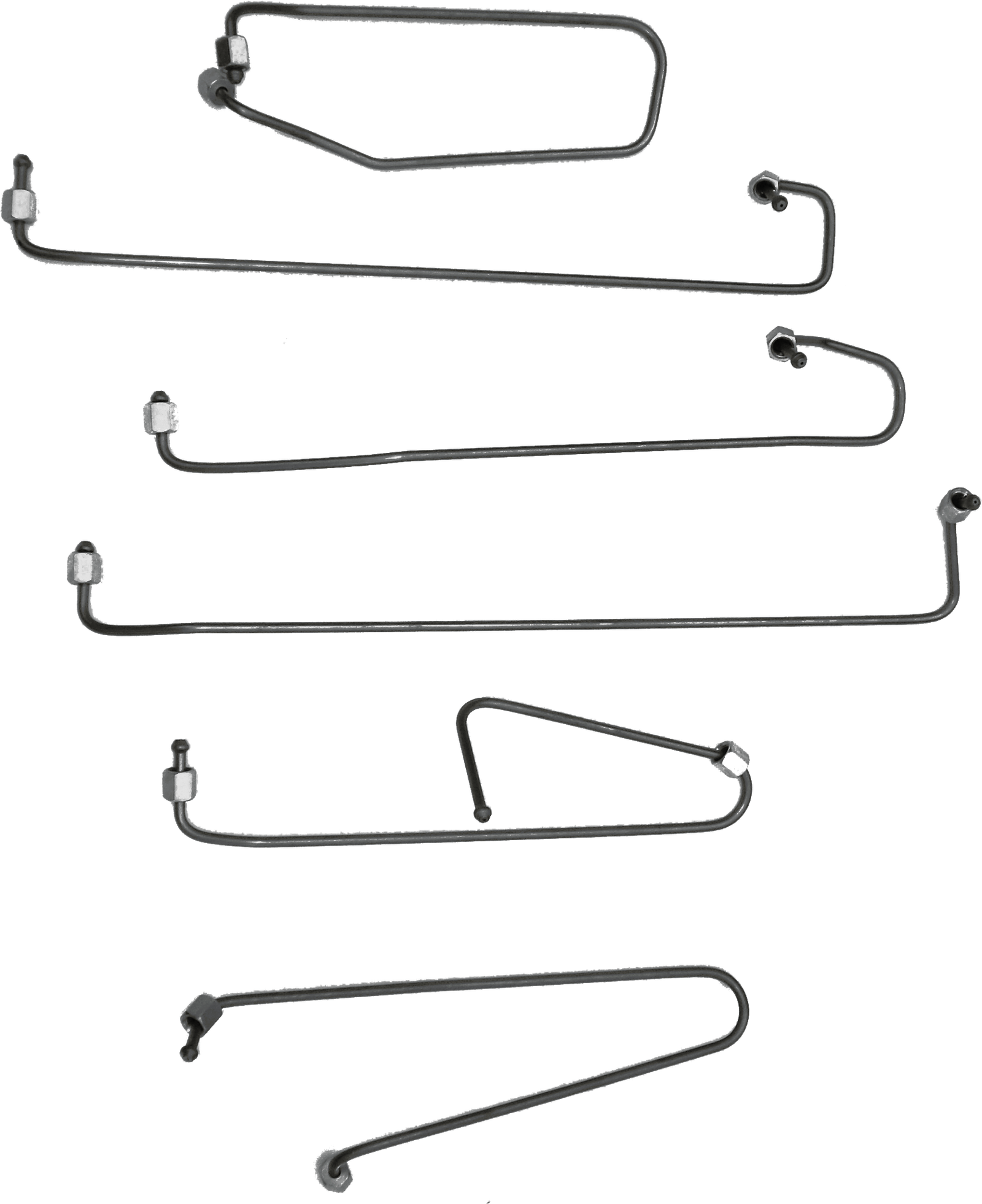 JGO. TUBOS DE COMBUSTIBLE PARA PERKINS FASE II