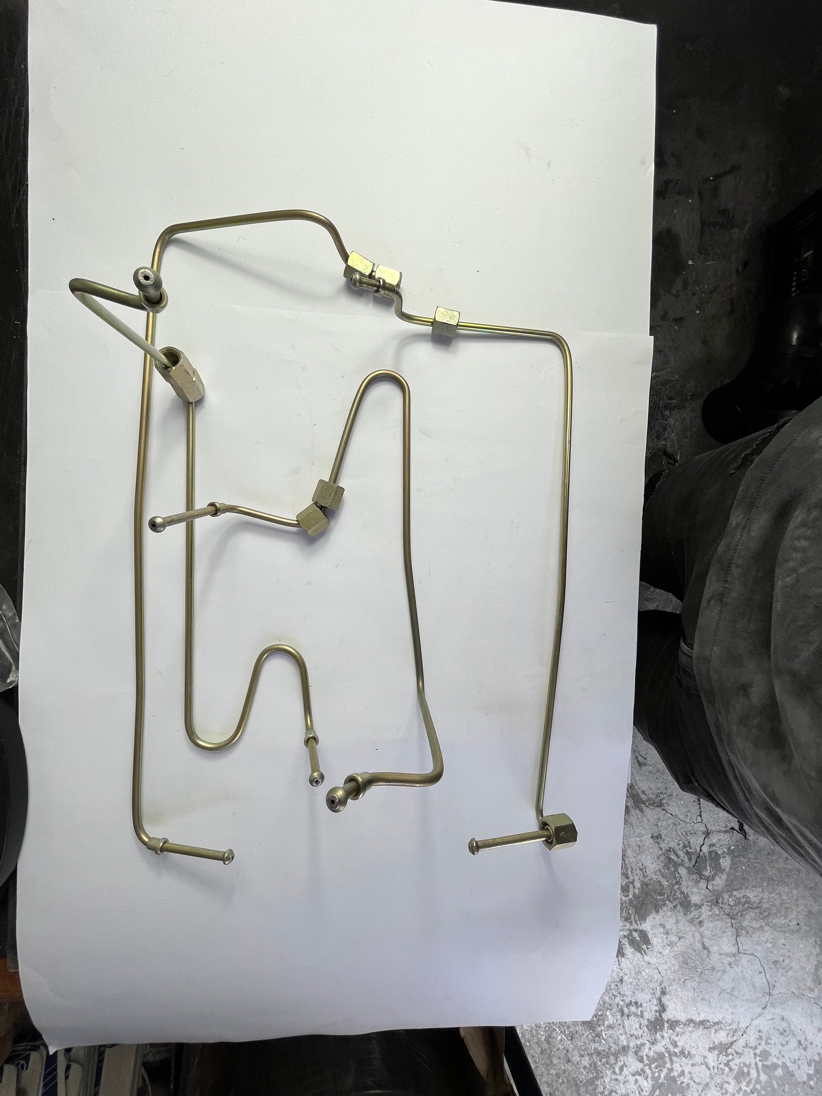 JGO. TUBOS DE COMBUSTIBLE CATERPILLAR 3304