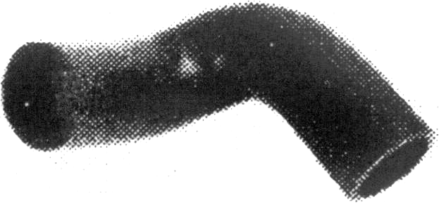 MANGUERA RADIADOR INFERIOR DINA S400, S500, CORAZA 90-92, D631, D661 75-92, DT V360, DT 466