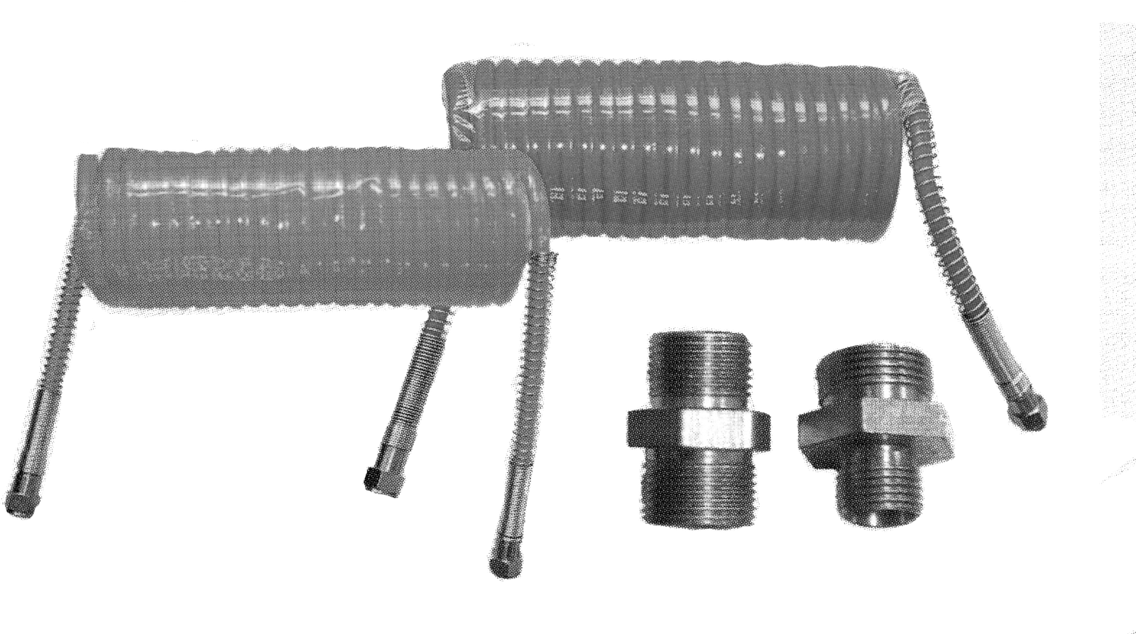 MANGUERAS DE FRENOS ROJAS Y AZULES 15 PIES  (DOBLE CAPA-REFORZADA)