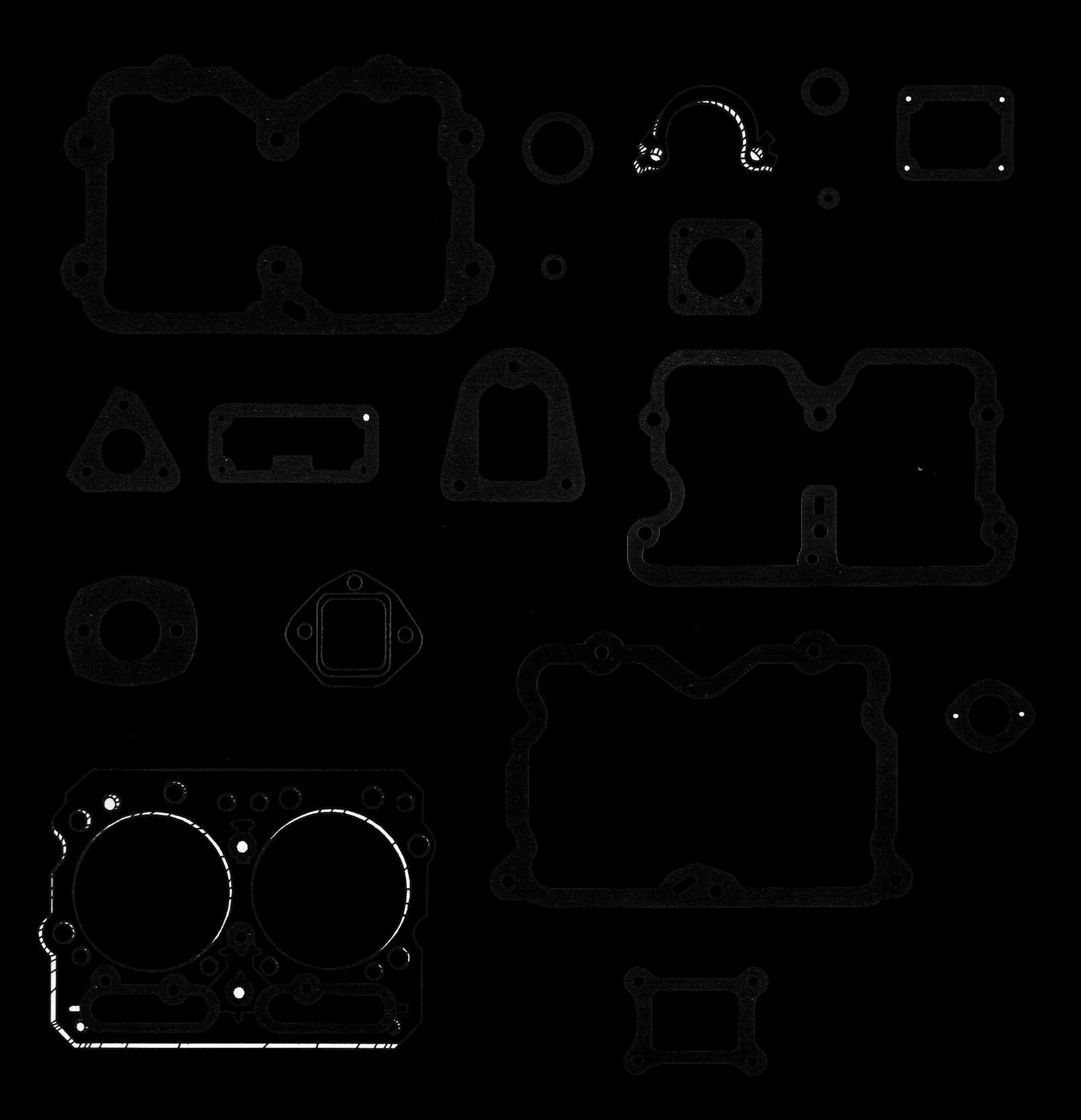 JGO. JUNTAS 1 CABEZA DE MOTOR BIG CAM - 350